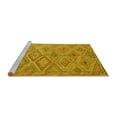 thumbnail image 2 of Ahgly Company Machine Washable Indoor Rectangle Southwestern Yellow Country Area Rugs, 7' x 10', 2 of 4