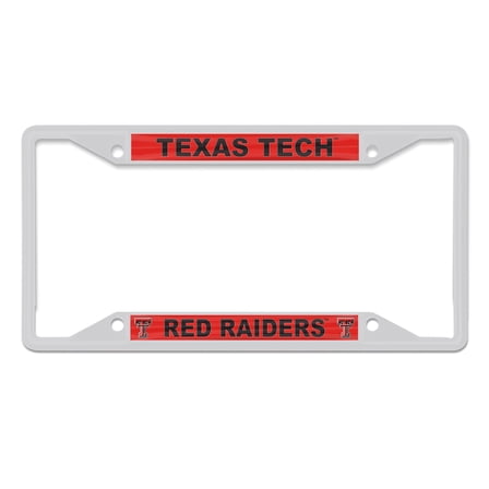 WinCraft Texas Tech Red Raiders Chrome Color License Plate Frame