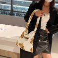 thumbnail image 3 of Bolsa Mini s de hombro con estampado de vaca para mujer bandoleras Ehuebsd femeninas de felpa mullidas de gran capacidad de invierno, 3 of 9