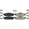 thumbnail image 2 of AmeriBRAKES Ceramic Disc Brake Pads with included lubricant and hardware, AmeriPRO PRC1376 - For Taurus Flex MKS MKT Fits select: 2009-2011 FORD FLEX, 2010-2011 FORD TAURUS SEL, 2 of 5
