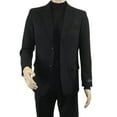 thumbnail image 7 of Men's Zacchi Sport Coat Patch Elbow Chenille Velveteen Bryan Black 74520, 7 of 7