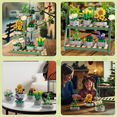 thumbnail image 3 of Toonify Plants Bonsai Building Set, Cacti Succulents Sunflowers Flowers, 6 Potting and 2in1 Display, 873-Piece, 3 of 6