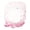 Pink, variant on Breathable Pet Mesh Tulle Hood Anti‑scavenging Anti‑licking Pet Head Cover with Print Reusable Protective Guard for Dogs Cats for Walking Training Recovery