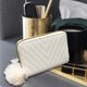 thumbnail image 3 of Monedero Yuyangstore con colgante de bola duradero ligero moderno para mujer Blanco, 3 of 8