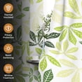 thumbnail image 2 of Tchckioa Green Leaves Blackout Curtains for Living Room,Room Darkening Window Drapes,Grommet Top,42x63,2 Panels, 2 of 6
