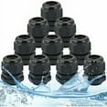 thumbnail image 1 of 10 piezas de prensaestopas Conectores de cable a prueba de agua IP68 Prensaestopas de nailon Prensaestopas M20 x 15 Prensaestopas de 6-12 mm Prensaestopas con contratuerca para cable de iluminación pa, 1 of 5