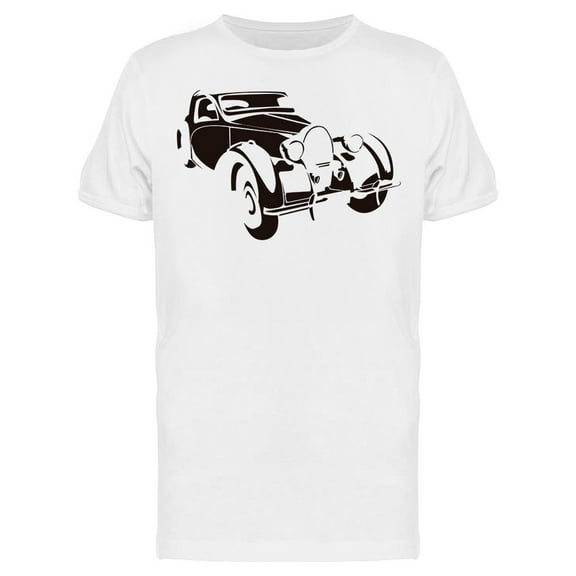 Old Vintage Automobile T-Shirt Men -Image by Shutterstock, Male Large