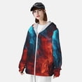 thumbnail image 3 of KLL Sweat à Capuche Extérieur Protection Solaire UPF 50+ pour Hommes et Femmes, Manches Longues, Pêche, Randonnée, Performance, Moyen, 3 of 7
