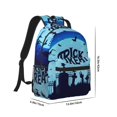 thumbnail image 2 of Disketp Halloween Trick Or Treat Backpack for Women and Men, Lightweight Laptop Book Bag, Backpack for College -One Size, 2 of 6