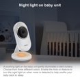 thumbnail image 3 of VTech VM3254-2 2 Camera 2.8” Digital Video Baby Monitor with Night Light, White, 3 of 9