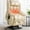 Beige, variant on Dual Motor Large Power Lift Recliner Chair with Massage and Heating,Infinite Position,Real Leather