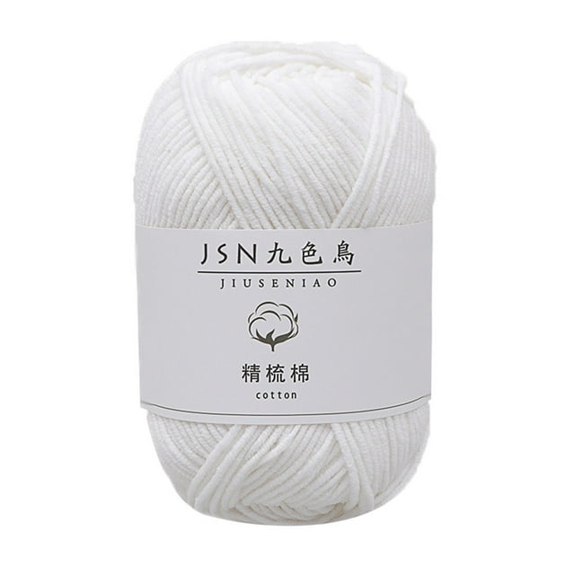 Milk Cotton 4 Strands Baby Line Diy Doll Cotton Thread Crochet Baby Wool