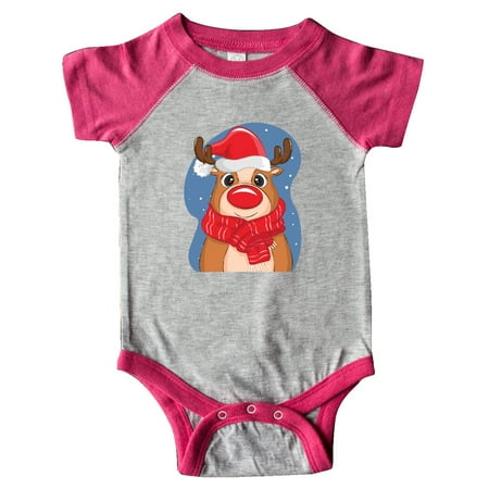 

Inktastic Christmas Reindeer Gift Baby Boy or Baby Girl Bodysuit