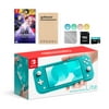 Nintendo Switch Lite Turquoise with Fire Emblem: Three Houses, Mytrix 128GB MicroSD Card and Accessories NS Game Disc Bundle Best Holiday Gift