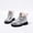 Silver, variant on BRGZLK Toddler Kids Girls Boots Winter Casual Comfy Warm Fleece Lined Snow Boots Trendy Solid Color Waterproof Non Slip Ankle Booties with Buckle Detail Black 5.5-6 Years