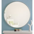 thumbnail image 2 of Metal frame Round Mirror 36 inch Silver finish, 2 of 3