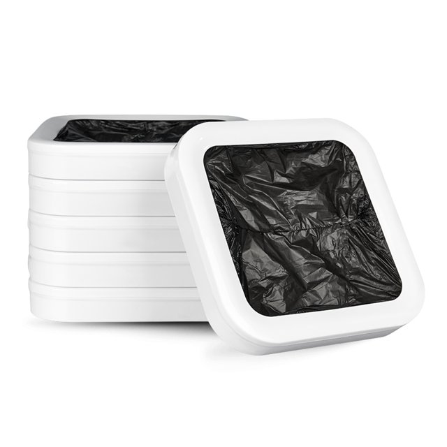 TOWNEW T1/T Air Lite Home Kitchen Recyclable Trash Can Refill Rings (6 Pack)