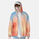 thumbnail image 2 of Balery The Sunset of Dandelion Sudadera ligera de manga larga con capucha y protección solar UPF 50+ para hombre y mujer, ideal para pesca y running-Medium, 2 of 7