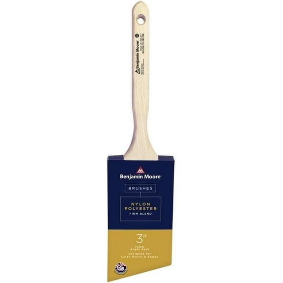 Benjamin Moore 3 in. Firm Angle Paint Brush