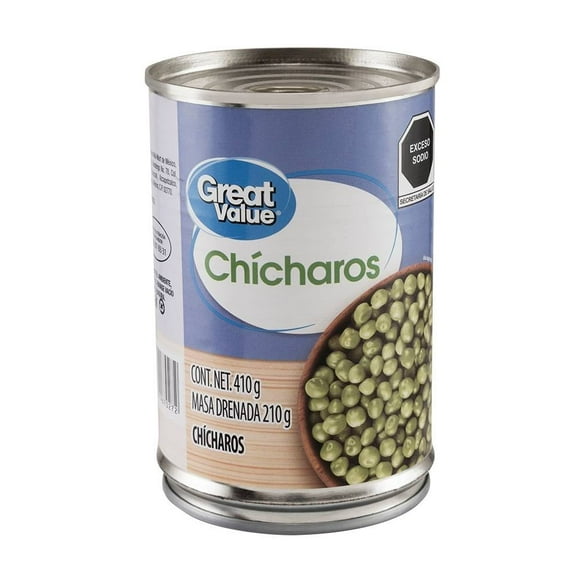 Chícharos Great Value 410 g