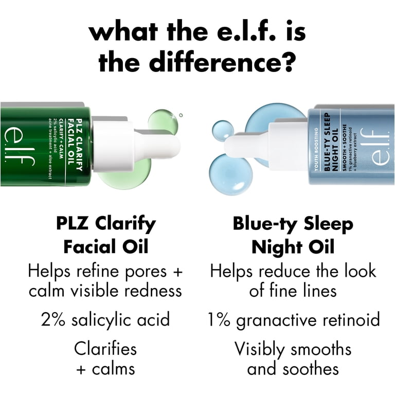 e.l.f. Cosmetics PLZ Clarify Facial Oil with 2% Salicylic Acid for