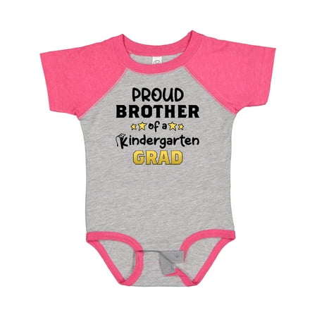 

Inktastic Proud Brother of a Kindergarten Grad Gift Baby Boy Bodysuit