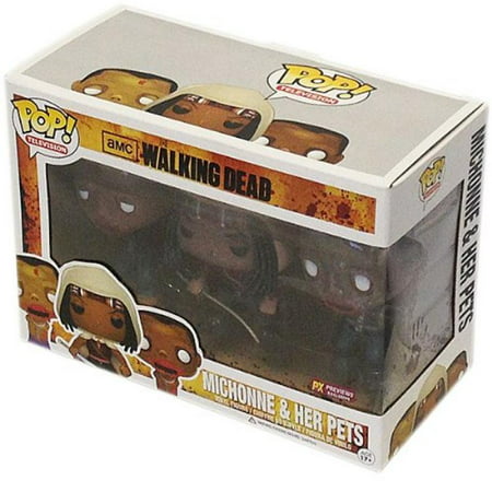 Funko P.O.P Television Walking Dead Michonne and Her Pets Zombies (3-Pack)
