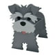 thumbnail image 3 of Maceta de madera decorativa con diseño de perro Schnauzer gris, ideal para jardines, patios o interiores. ¡Perfecta para amantes de los perros!, 3 of 5