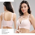 thumbnail image 4 of Soidarity Sujetador de mujer que cubre la forma Push Up Brassiere 7 filas ajustable ropa interior cómoda Bralette que forma el pecho Lencería fajas tipo 4 42/95CDE, 4 of 6