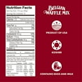 Belgian Waffle Mix - Makes Light and Crisp Waffles, Pancakes, Muffins ...