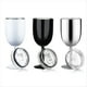 thumbnail image 1 of Copas de Vino de Acero Inoxidable con Tallo y Tapa, Vaso de Vino Aislado de Doble Pared, Copas de Vino Irrompibles, 10 Oz A, 1 of 5