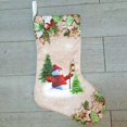 thumbnail image 3 of Regalo de Navidad Estuche para bolsa colgante Reno Muñeco de nieve Papá Noel Calcetines Titular Árbol de Navidad Adorno de decoración de año nuevo Eigraketly JR0755-02, 3 of 4