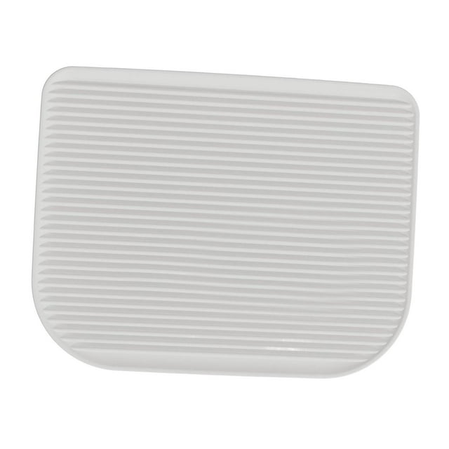 DOLITY Tapis de Litière pour Chat Réutilisable Antidérapant Imperméable Lavable Grand Chat Blanc