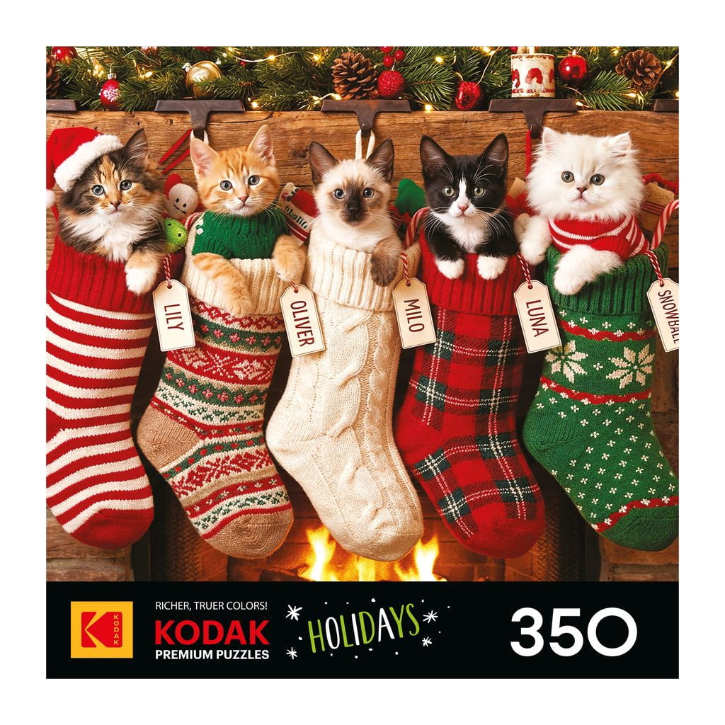 Kodak 350pc Kittens in Stockings