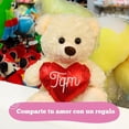 thumbnail image 2 of PELUCHERIA - Oso Ozark Peluche 30 cm Osito Love Heart TQM, 2 of 5