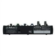 Mackie Mix8 Durable Recording Studio 8 Channel Compact Mixer with 3 Band EQ