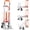 1000 lbs - Stair Climbing, variant on 3 in 1 Convertible Hand , Folding Hand Cart with Retractable Handle, 600LBS Heavy Duty Hand for Luggage, Shopping, , Office Moving