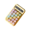 thumbnail image 3 of Yrmaups 4Pcs 10-Digit Calculator for Study, Portable Financial Office Computer, Large Clear Display Mini Candy Calculator for Study, Homework, Office, Shopping, 3 of 9