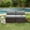 Dark Gray Armless, variant on COSIEST 2-Piece Outdoor Wicker Armless Chairs Chocolate Brown with Cushions