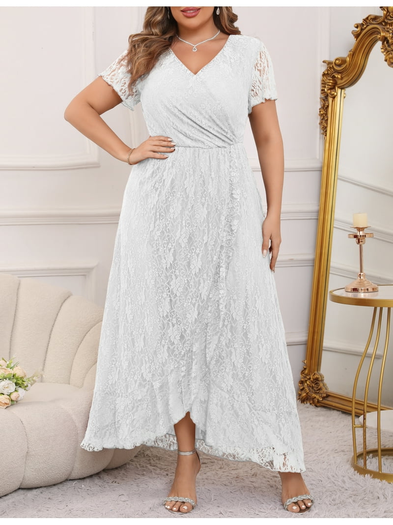 4x plus size formal dresses LaDivine CH079c Prom Dress - Emerald main image 0