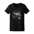 thumbnail image 1 of Free Soul Boho Ethnic Style T-Shirt Women -Image by Shutterstock, Female Medium, 1 of 2