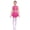 Hot Pink, variant on Kids Girls Sequin Ballet Lyrical Dance Dress Jazz Dance Outfit Shiny Crop Top and Skirt Cheer Team Uniform Purple 6