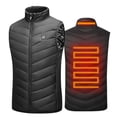 thumbnail image 2 of Sinhoon Electric Heated Vest Jacket USB Thermal Warm Up Heating Pad Body Warmer Black L, 2 of 8