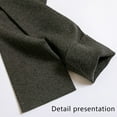 thumbnail image 5 of Dinheiro Medias térmicas gruesas elásticas de cintura alta con forro opaco y cálido de invierno para mujerGris oscuro, 5 of 5