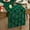 Green, variant on Christmas Trees Stars Green Soft Plush Faux Fur Jacquard Christmas Table Runner, Holiday Dining Table Decoration for Home Party Decor