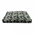 thumbnail image 3 of Vintage Pet House, Pattern with Blooming Wild Flowers and Dragonflies Romantic Garden, Outdoor & Indoor Portable Dog Kennel with Pillow and Cover, 5 Sizes, Mint Green and Dark Blue, by Ambesonne, 3 of 4