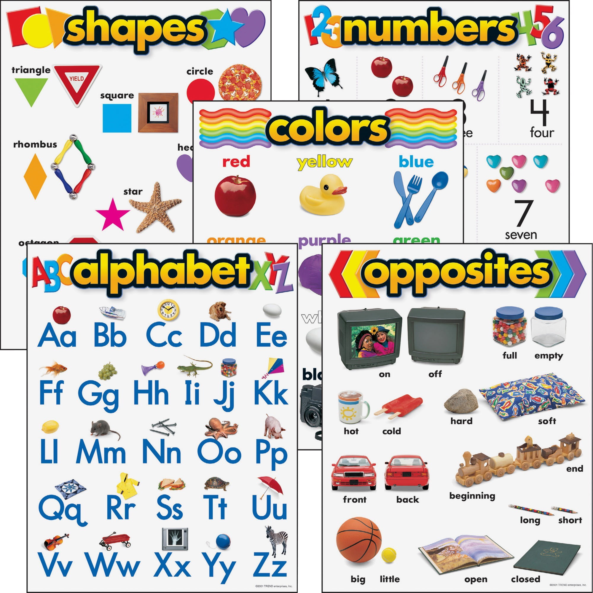 Charts For Kindergarten