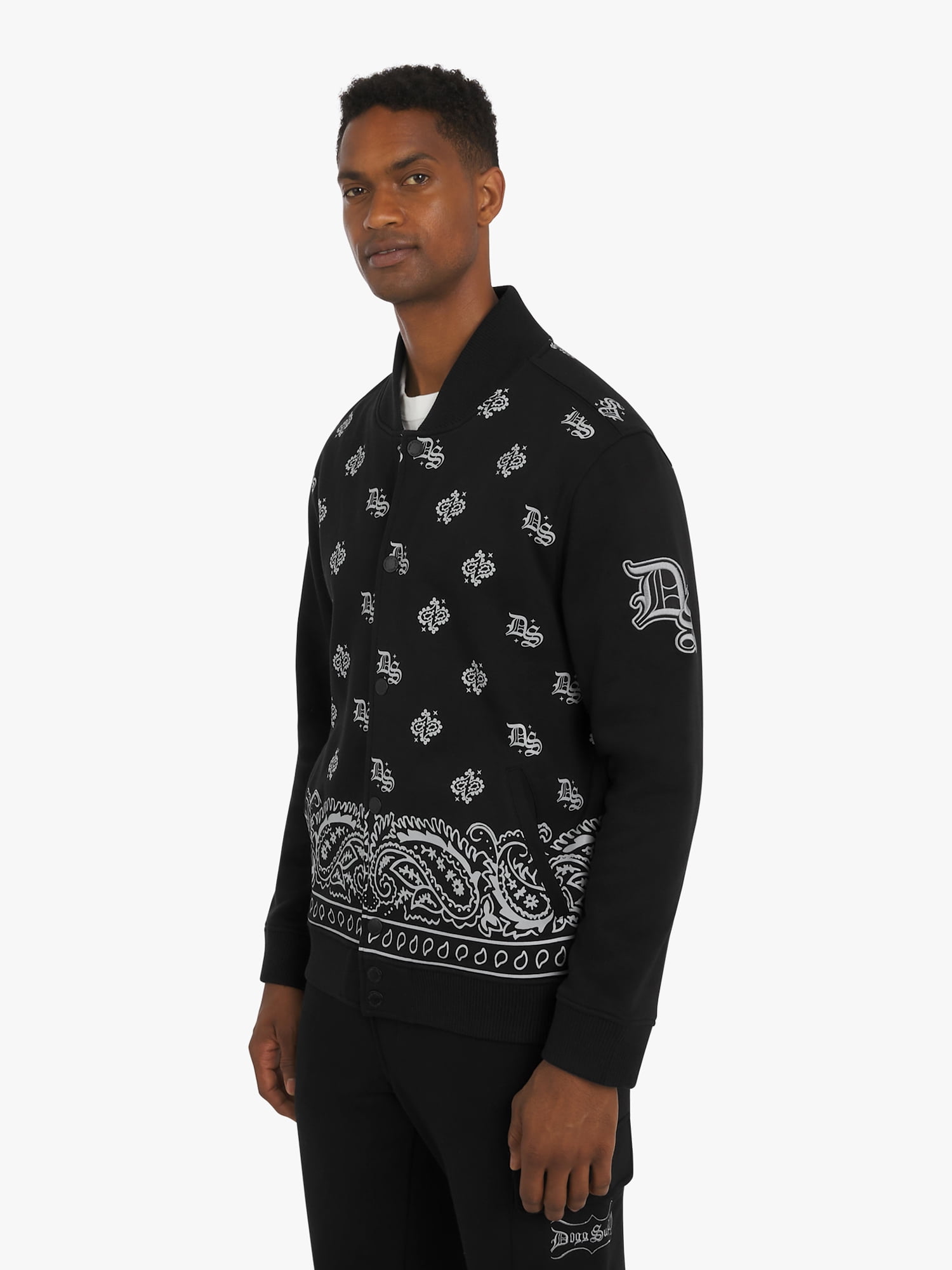 Dogg Supply by Snoop Dogg All-Gender Young Men's and Women's Varsity Jacket, Sizes XS - 5XL