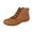 M-Brown, variant on Kcodviy Women's Casual Flat Leather Lace Up Boots for Women Retro Lace Up Boots S Boots for Women Side Zipper Round Toe Winter Boots for Women Wide Width Shoe Boots