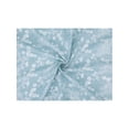 thumbnail image 4 of Women's Line Chrysanthemum Pattern Scarf Square 26.7''X26.7'' Elegant Neck Scarves for Thanksgiving  Gift One Size Blue, 4 of 6